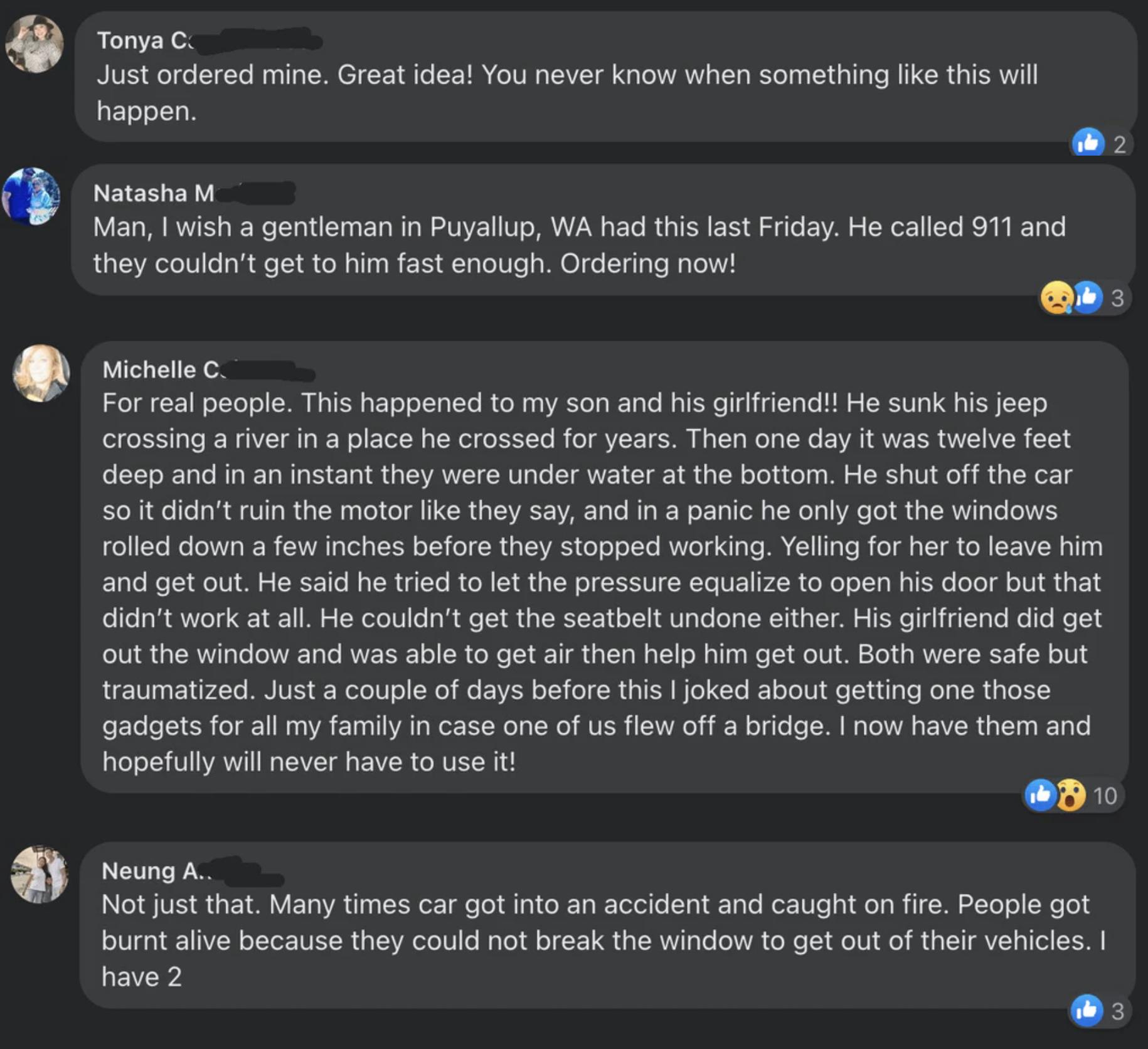 2-in-1 Emergency Window Breaker & Seatbelt Cutter