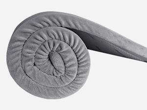 Huloo Sleep Ultra Soft Memory Foam Play Mat for Tummy Time, 1.3" Thick Non-Slip Crawling Mat, Non-Toxic Velvet Nursery Floor Mat