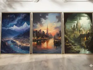 Sarah J Maas set of 3 Prints ACOTAR Velaris City of Starlight, Crescent City, Throne of Glass Instant  Art Print, BookLover