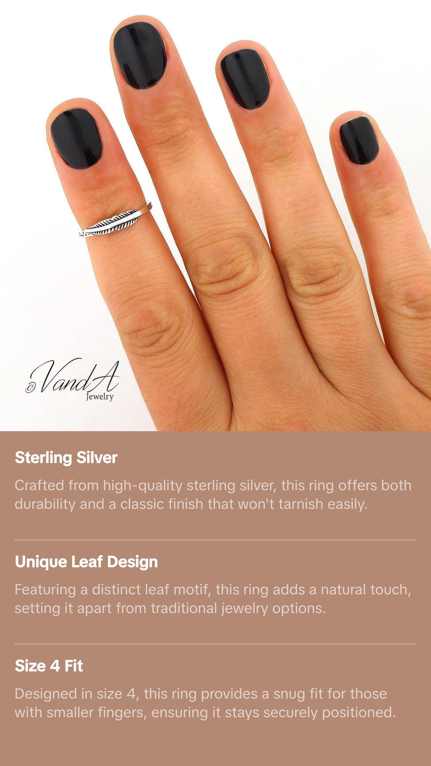 Leaf Knuckle Ring
