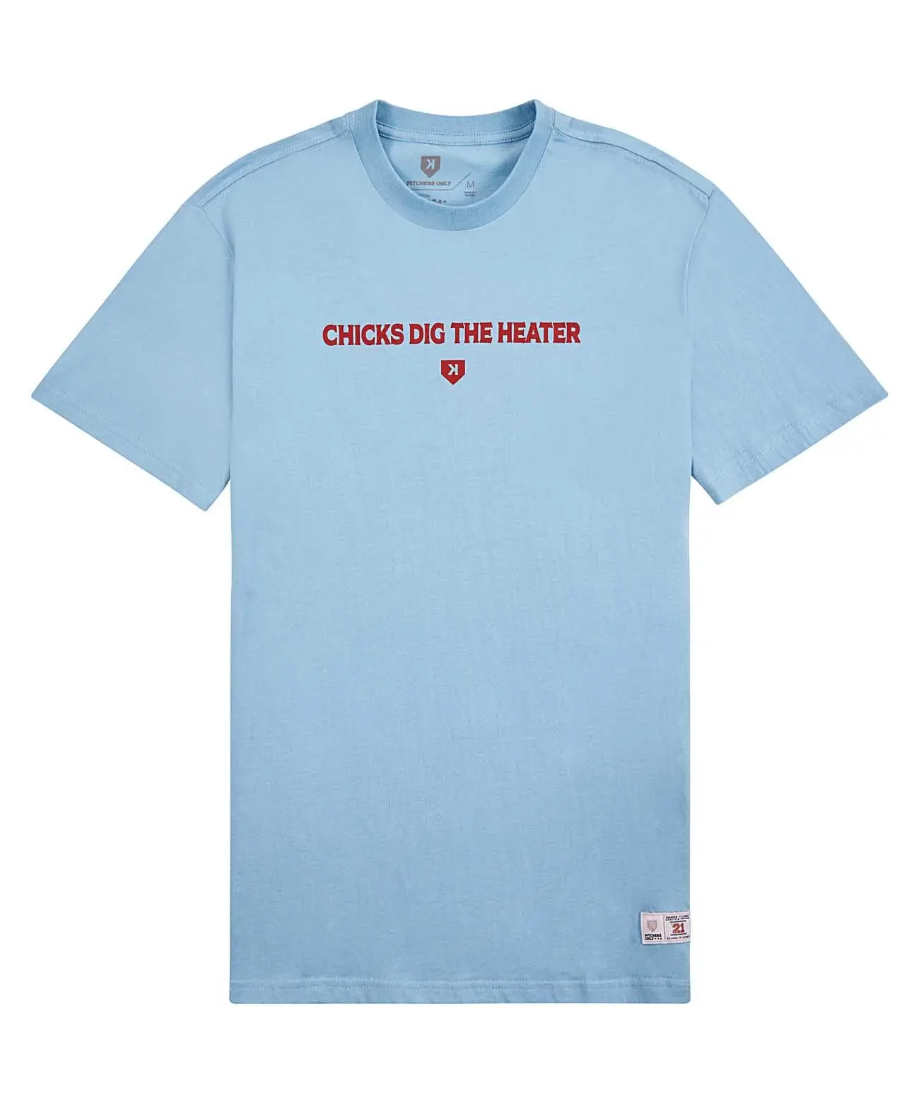 Chicks Dig the Heater Tee Cotton Menswear Chicks Dig the Heater Tee Cotton Menswear