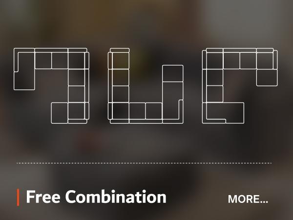 【5 Packages Shipping】Ovios 136" Sectional Cloud Couch for Living Room, Modular Floor Sofa with Plush Corduroy, No Assembly Required, Big Comfy Couches Set with Fluffy Memory Foam, Stupendous U Shaped Sofas with Chaise