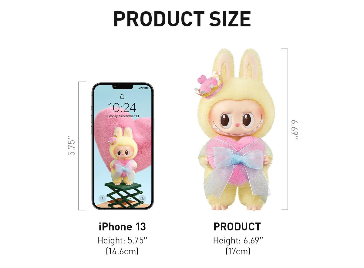POP MART THE MONSTERS Let's Checkmate Series-Vinyl Plush Hanging Card, Labubu Collectible Toys,Surprise Gift