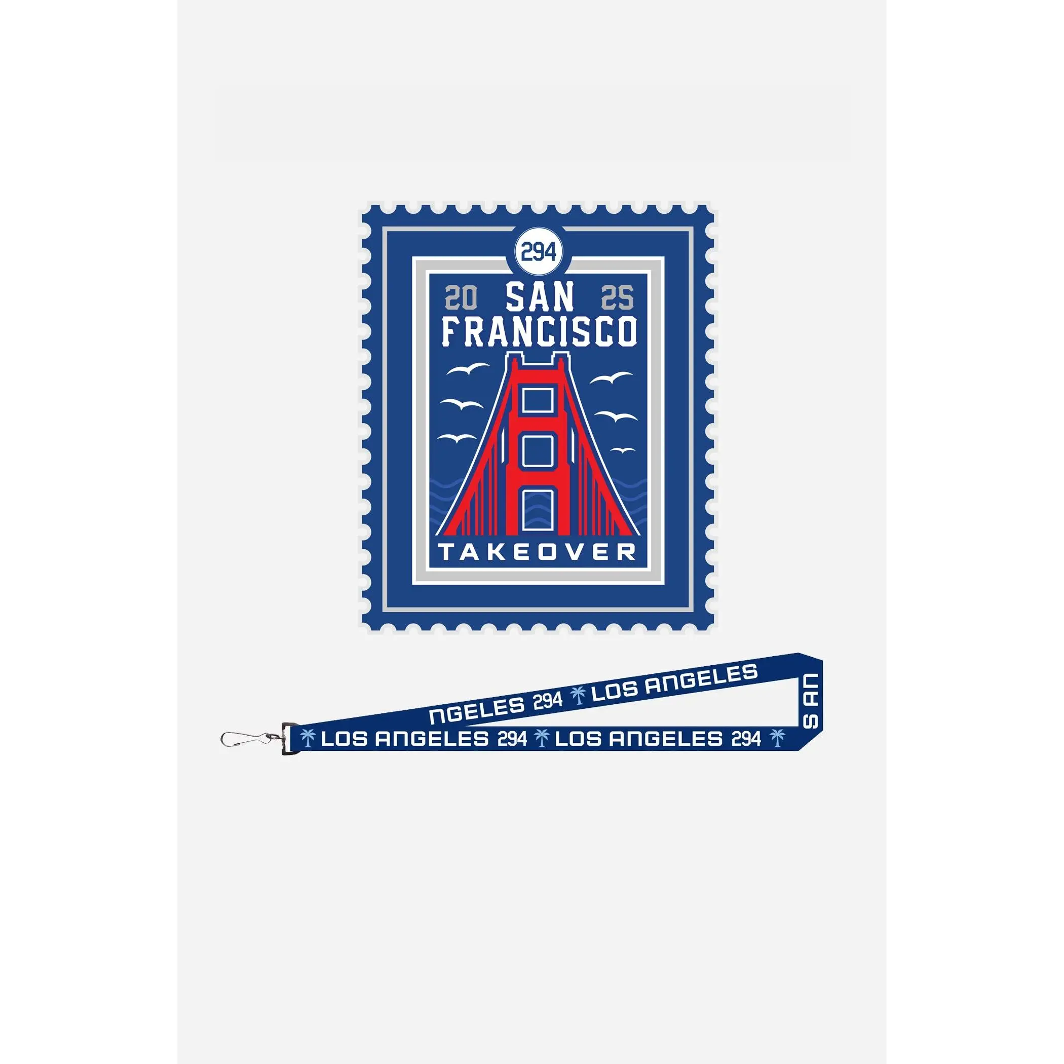 2025 Commemorative Takeover Patches + Lanyard