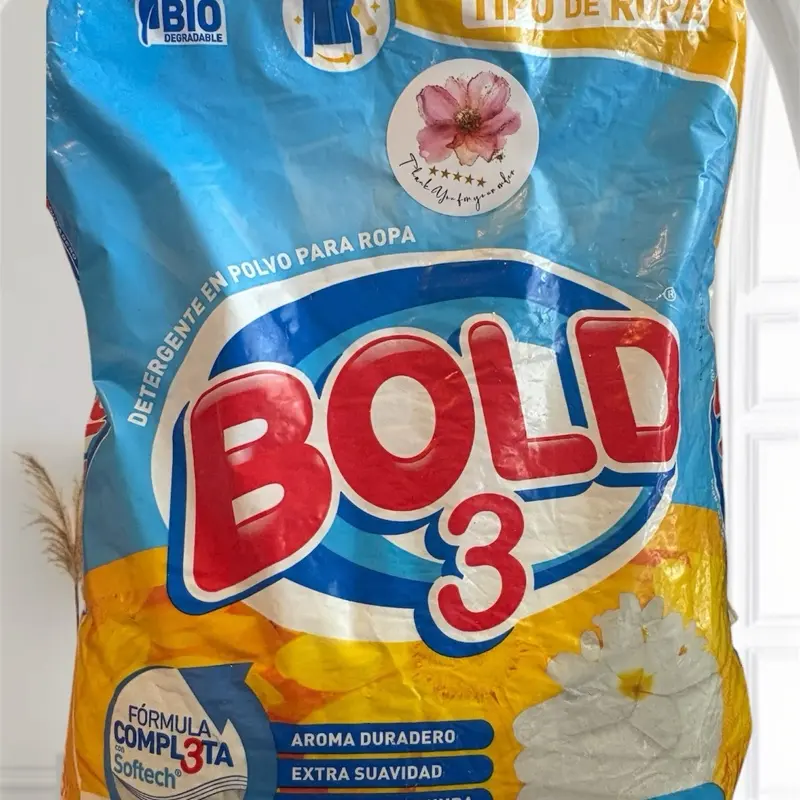 Bold 3 detergent powder for laundry aromas de primavera 850 grams