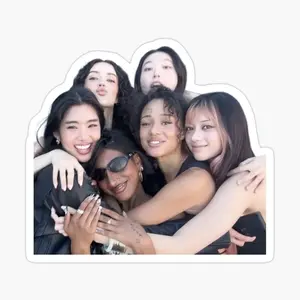 KATSEYE Sticker – K-Pop Girl Group Aesthetic Decal