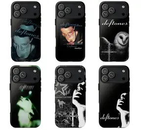 6 styles deftones album collection phone case Compatible with iPhone X, 11, 12, 13, 14, 15, 16, 17 Series & Samsung Galaxy S21, S22, S23, S24, S25 Series