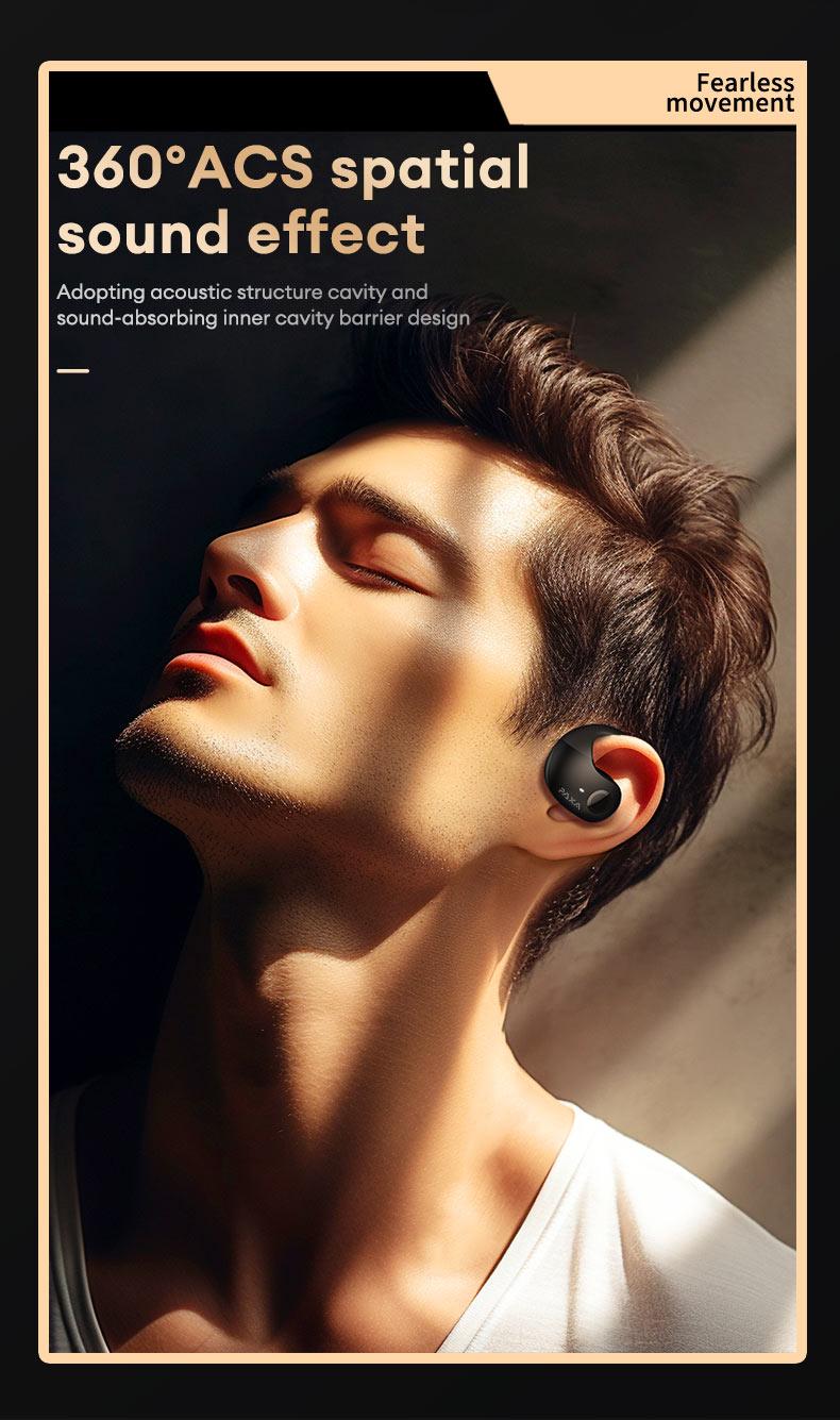 PAXA T26 Pro Bible Prayer Wireless Earbuds,App-Based Prayer & Scripture Audio,OWS Wireless Bluetooth Earbuds Luxurious Sound for Music & Phone Calls, Sport Headsets With Call Noise Canceling Mic