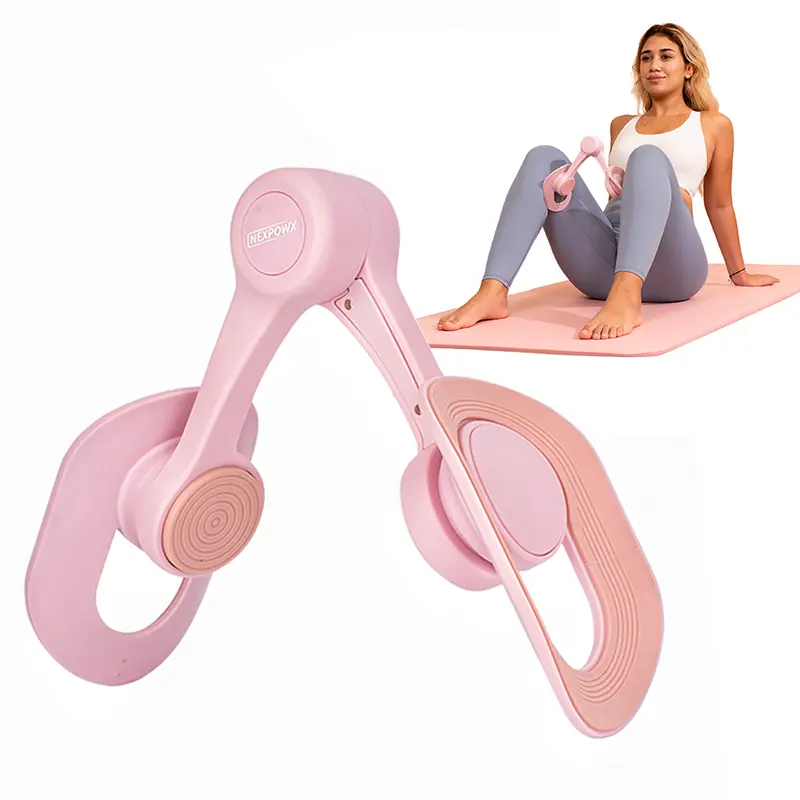 Nexpowx Thigh Trainer, Kegel Exerciser for Women Portable Pelvic Floor Trainer Home Workout Gear to Strengthen Inner Thighs Legs and Arms Fitness Equipment hip abductions Healthcare Tool Stretch Gym Muscle Posture Aid tiktokshopbacktoschool