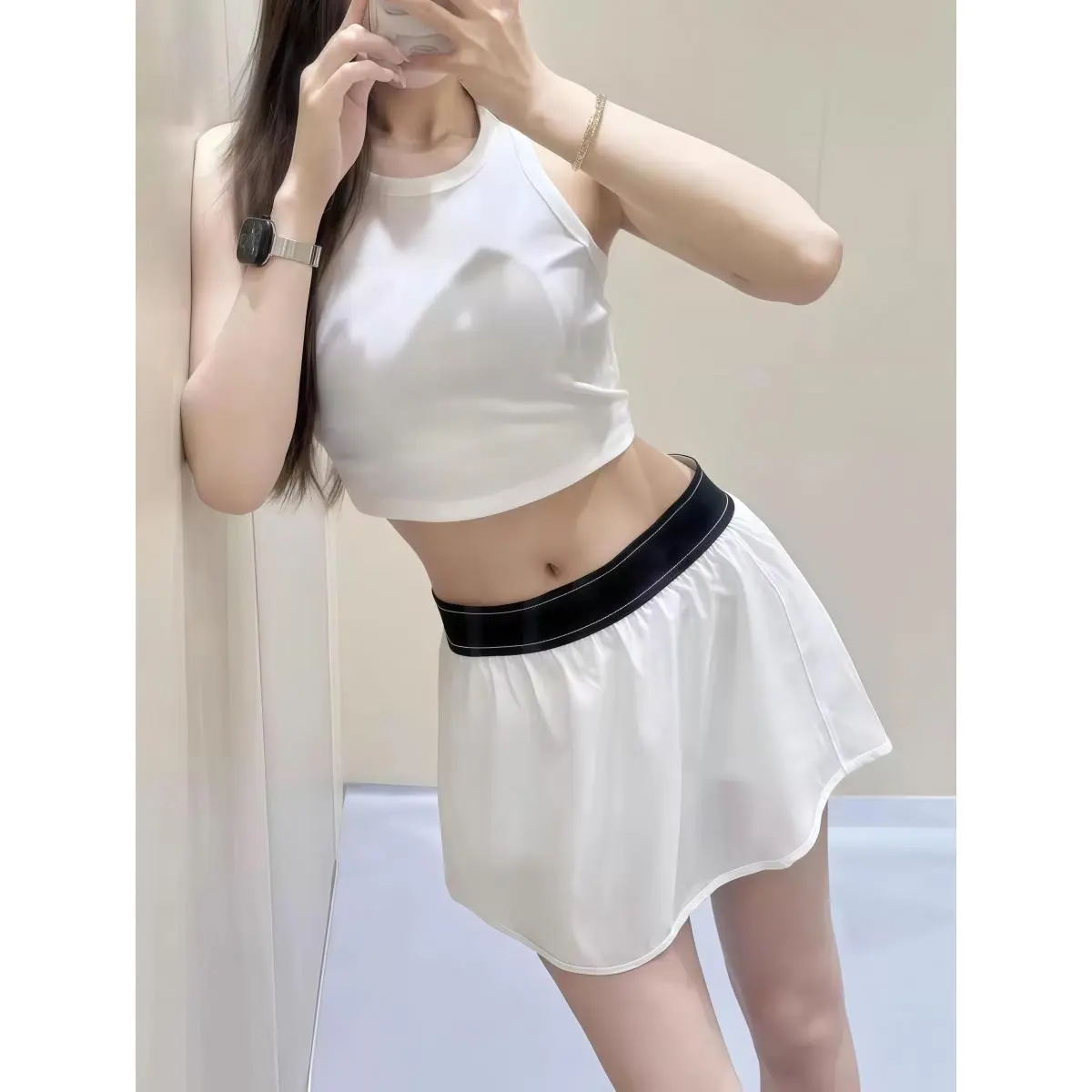 Women's Casual Sports Suit for Fitness, Running, Tennis, New Model, High-Quality Fabric, Casual Sports Fashion