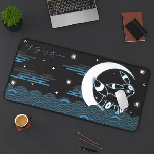 Anime Gaming Desk Mat Mouse Pad, Aesthetics Desk Mat, Gaming Desk Mat, Birthday Gift Idea, Gaming Room Decor, Japanese Desk Mat