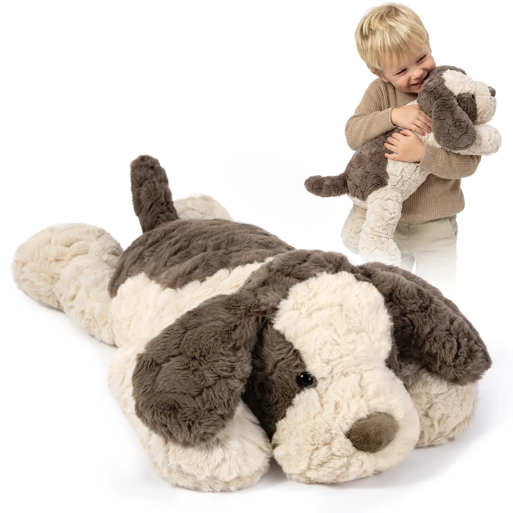 #backtoschool MOREFEEL AI Talking Plush Toy Dog with Smart Interactive Features or Classic Soft Stuffed Puppy – Washable Plush Toy for Kids Boys & Girls