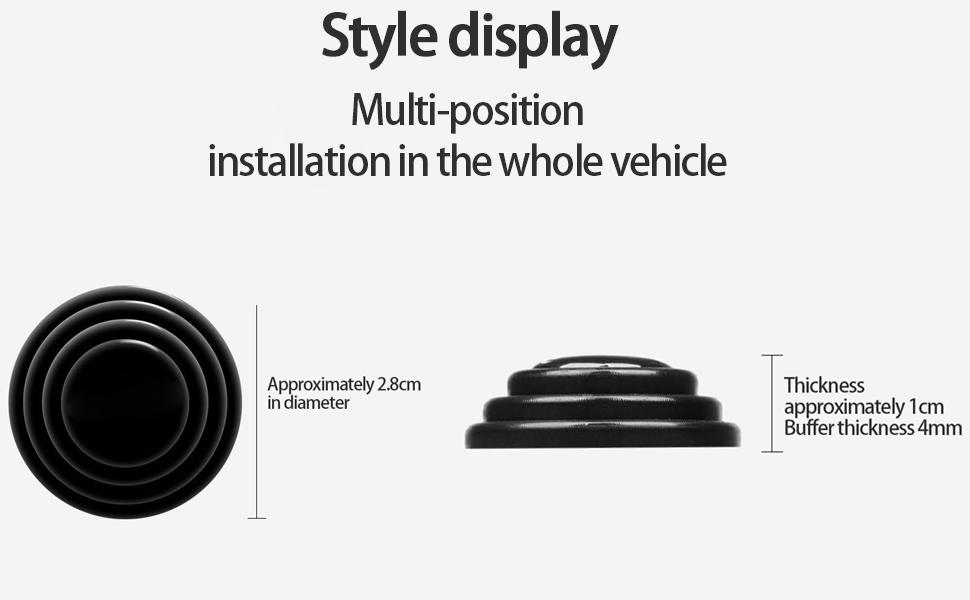 24PCS Car Door Shock Absorber Cushion Gasket Decoration Sticker Shock-Absorbing Gasket Anti-Collision Gasket Car Accessories 24PCS Car Door Shock Absorber Cushion Gasket Decoration Sticker Shock-Absorbing Gasket Anti-Collision Gasket Car Accessories