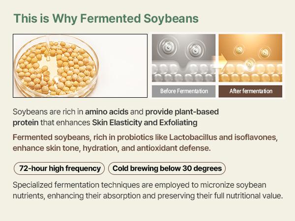 [mixsoon] Bean Essence Trio (50ml x 3) – Gentle Exfoliating Korean Skin Care Essence for Hydrating, Smoother Texture and a Dewy, Glass-Skin