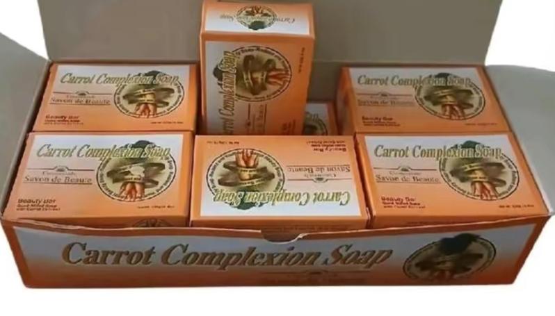 12 pcs Carrot Soap complexion  Skincare
