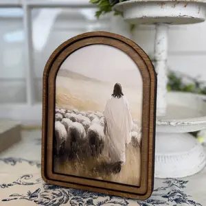 ARCH SIGN JESUS THE GOOD SHEPHERD DECOR WALL ARTWORK