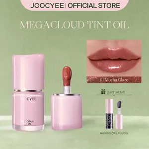 JOOCYEE Megacloud Tint Oil, Lipgloss, Mirror, Juicy Lip, Moisturized, Translucent Clarity, Long-Lasting, Hypoallergenic, Lip Repair, Shimmer, Date Nights, Beginner Friendly, Gift, Party, Rush Ready, Spring Gift, Refresh Look