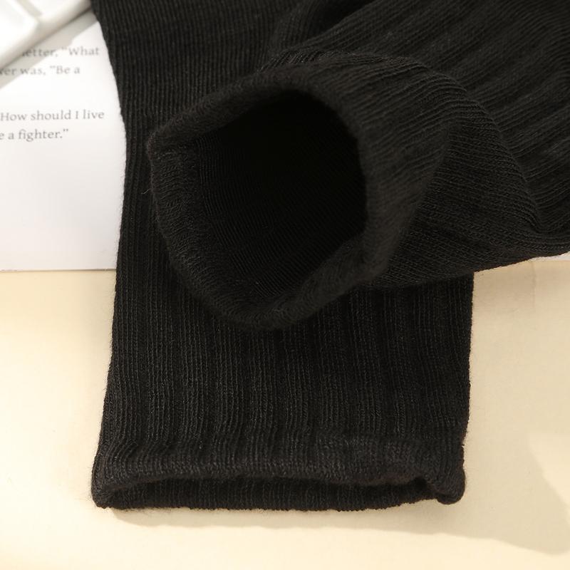 5 Pair Women's Medium Tube Socks Sports Socks Anti Odor Soft Crew Socks Comfortable Casual Socks Womenswear