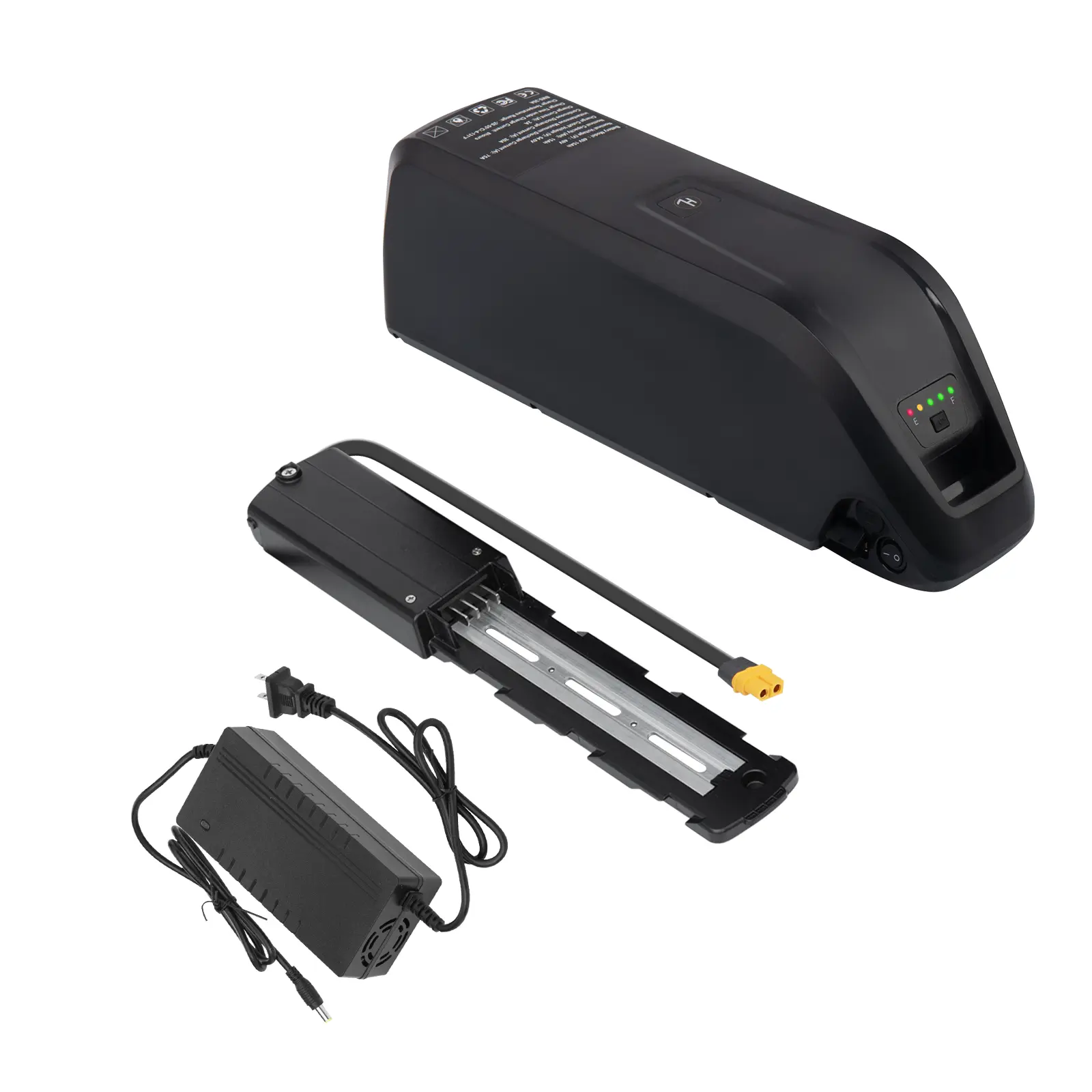 Ebike Battery for 250-1500W E-Bikes, Scooters, Tricycles - 36V/48V/52V 4-Pin 10.4AH/15.6AH/20AH with Safe Lock, LED Indicator Light, USB Port, 12-Month Warranty, 3-Month Free Return (Automotive & Motorcycle Battery Accessory), Ebike Accessories, Batteries