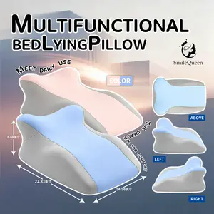 Stomach Sleeper's Multi-Position Pillow – The Ultimate Comfort Cushion for Lounging, Resting & Reading