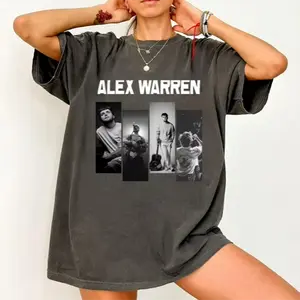 Alex Warren Unisex T shirt, Tour Music Alex Warren Tour 2026