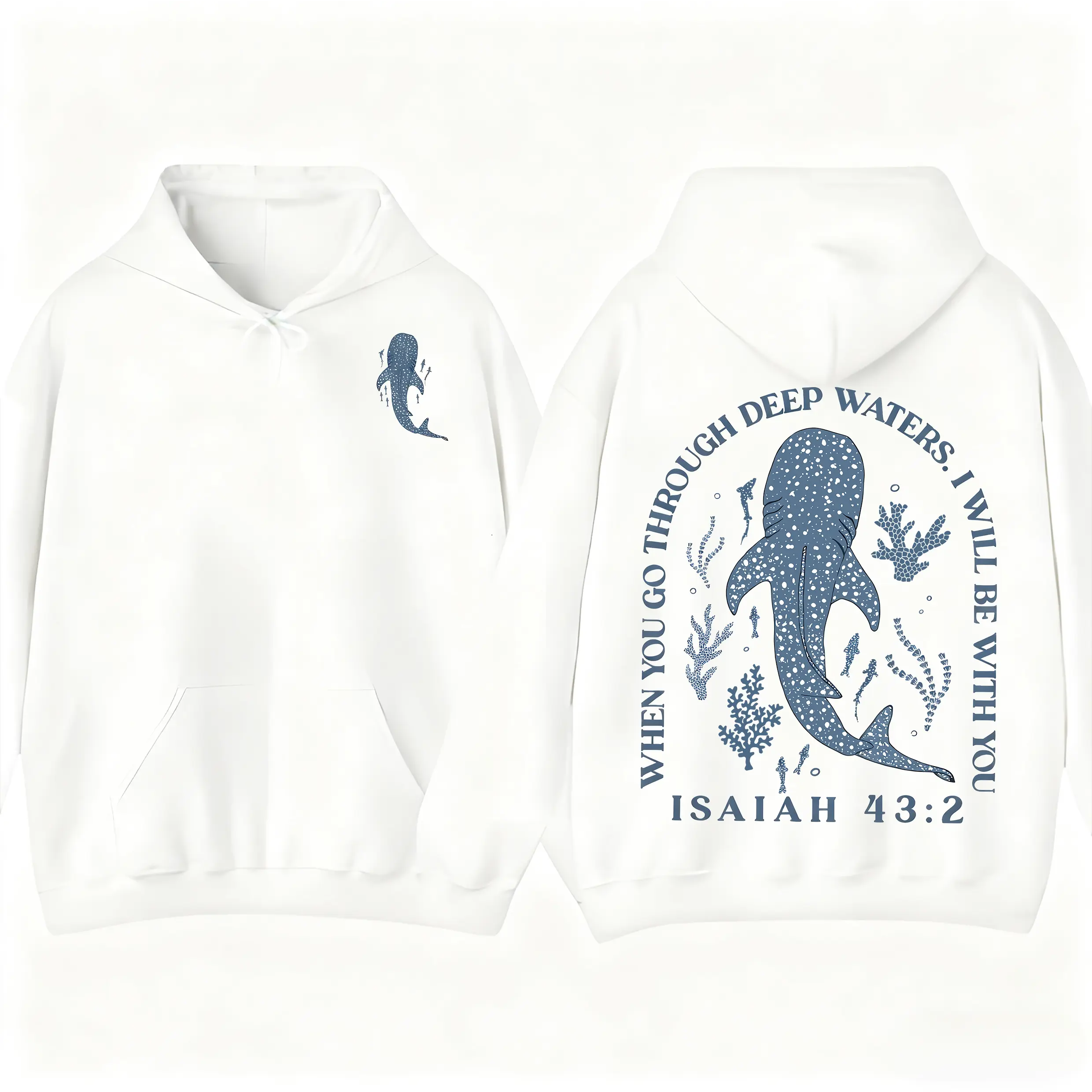 [ graphic hoodies] Whale Shark Graphic Hoodie Unisex Beachy Sweatshirt T-Shirt Hot Trend for Men and Women Perfect for Fans Stylish and Comfortable Wear Casual Ocean