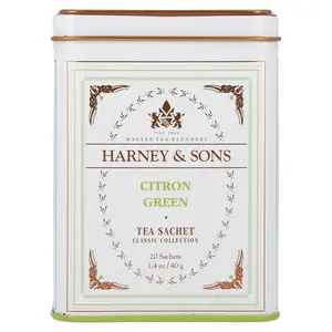 Harney & Sons Classic Collection, Citron Green, 20 Sachets, 1.4 oz (40 g)