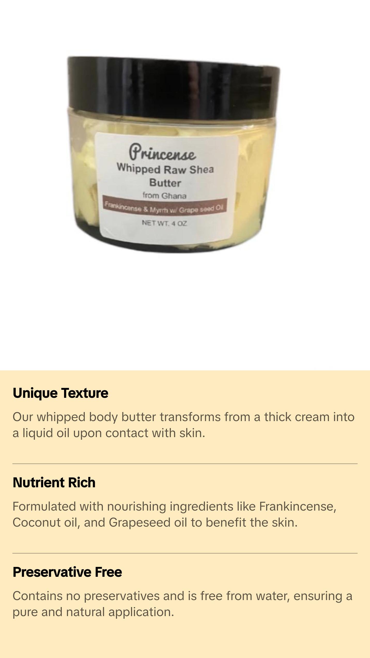 Frankincense & Myrrh Body Butter