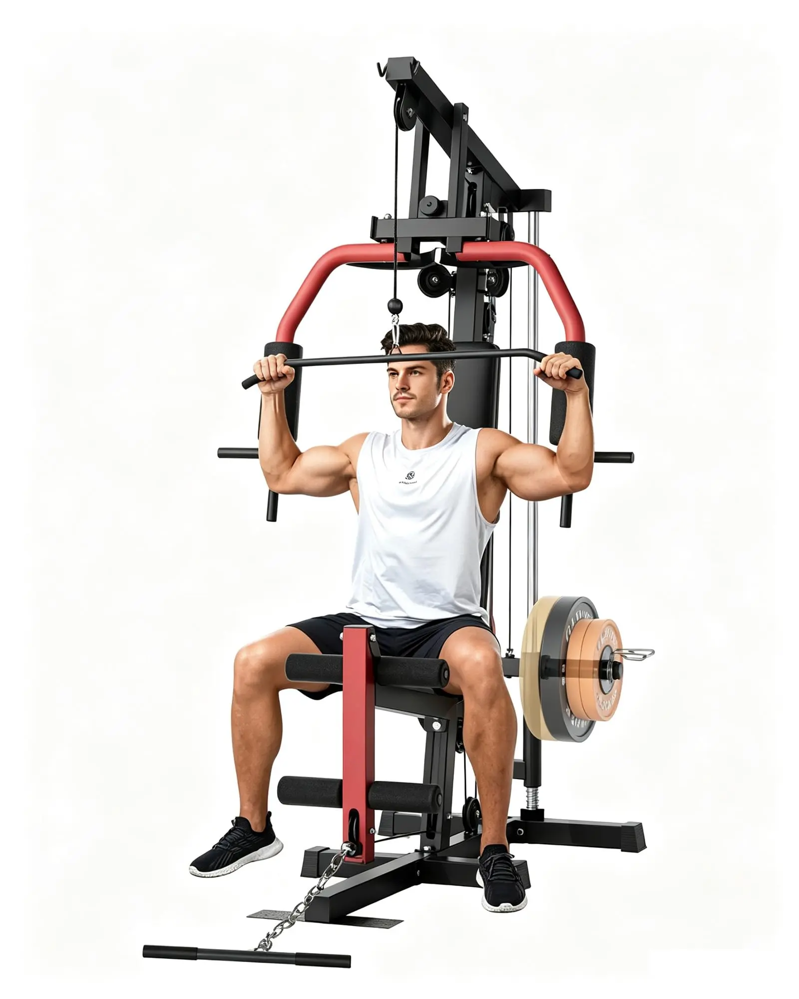 GARVEE Gym Equipment, Multifunctional Full Body Weight Machine (#HGE02)