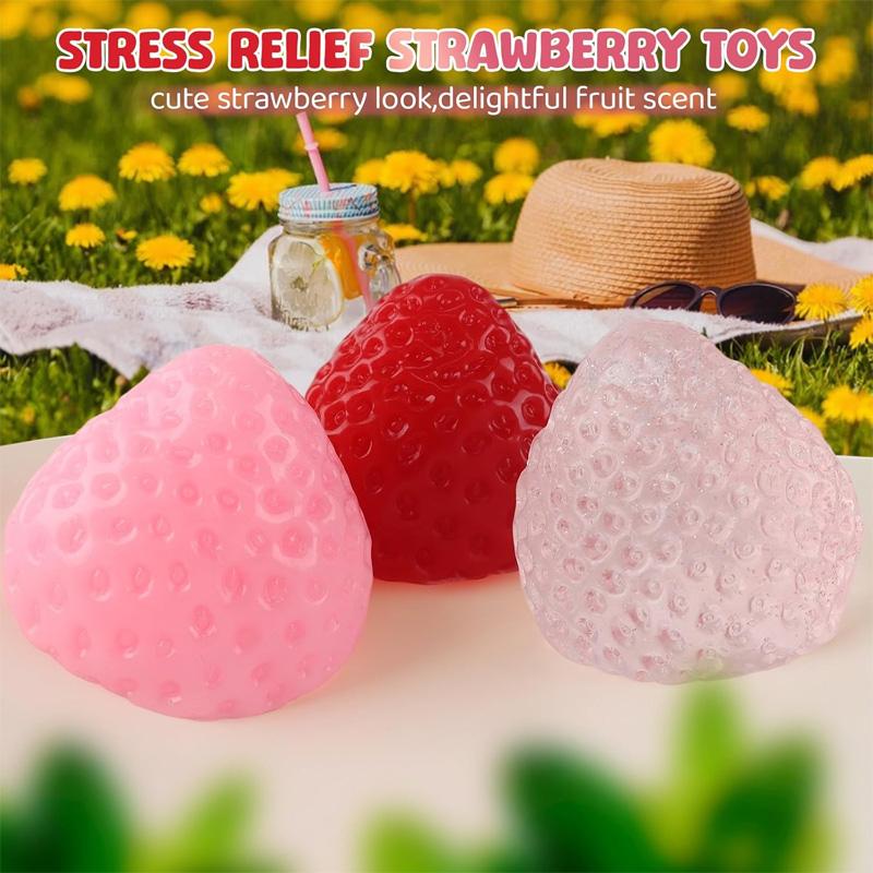 Taba Squishies Strawberry Toy