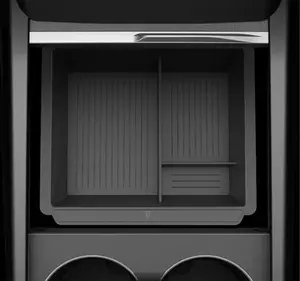 TUDIA Center Console Organizer Tray Designed for Tesla Model 3 2025/2024 (Highland) & Model Y 2025/2026 (Juniper)