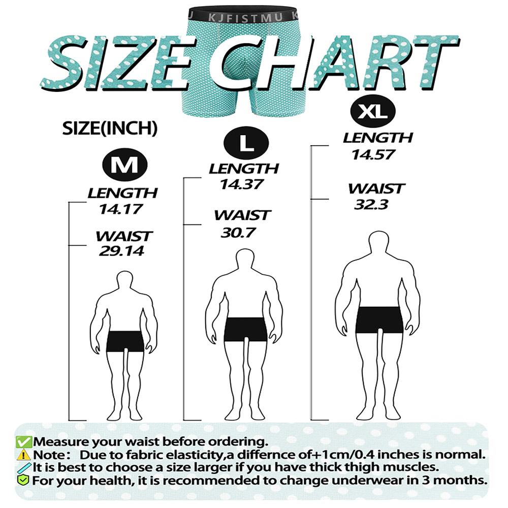 KJFISTMU 10-Piece Men's Boxer Briefs Swim Trunks - Invisible Low-Waist Soft Boxer Briefs, Suitable for Gym, Cycling, and Beach Wear - Comfortable and Breathable