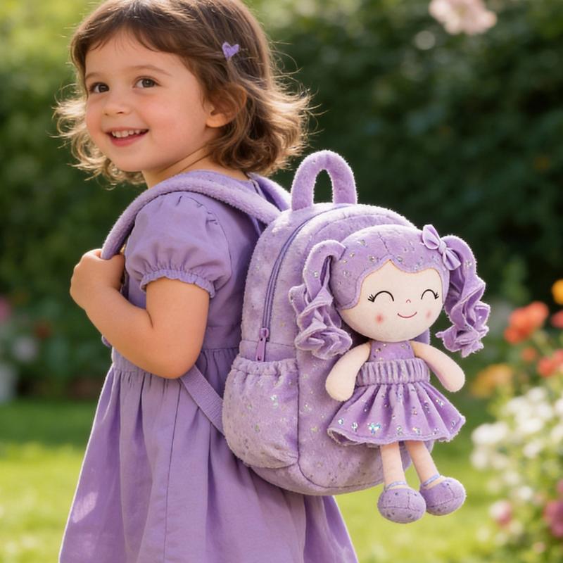Gloveleya Easter Bunny Backpack for Toddlers - 11" Plush Doll Backpack with Detachable Rabbit Toy, Soft Stuffed Animal Bag for Girls 2-6 Years Old, Ideal Easter Basket Stuffer & Birthday Gift Gloveleya Easter Bunny Backpack for Toddlers - 11" Plush Doll Backpack with Detachable Rabbit Toy, Soft Stuffed Animal Bag for Girls 2-6 Years Old, Ideal Easter Basket Stuffer & Birthday Gift