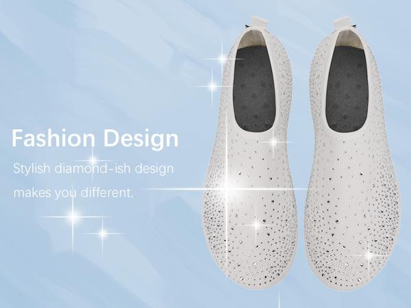 WateLves Womens Barefoot Water Shoes Travel House Slippers for Indoor and Outdoor Aqua Socks for Beach Swim Surf Yoga Dancing Camping#SpringStatements Greenish