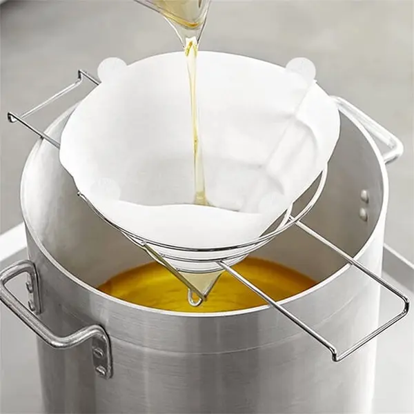 10 Pack Fryer Oil Filter Paper Disposable Deep Fryer Oil Filter Sheets Cooking Oil Strainer Filters for Commercial Home Fryers