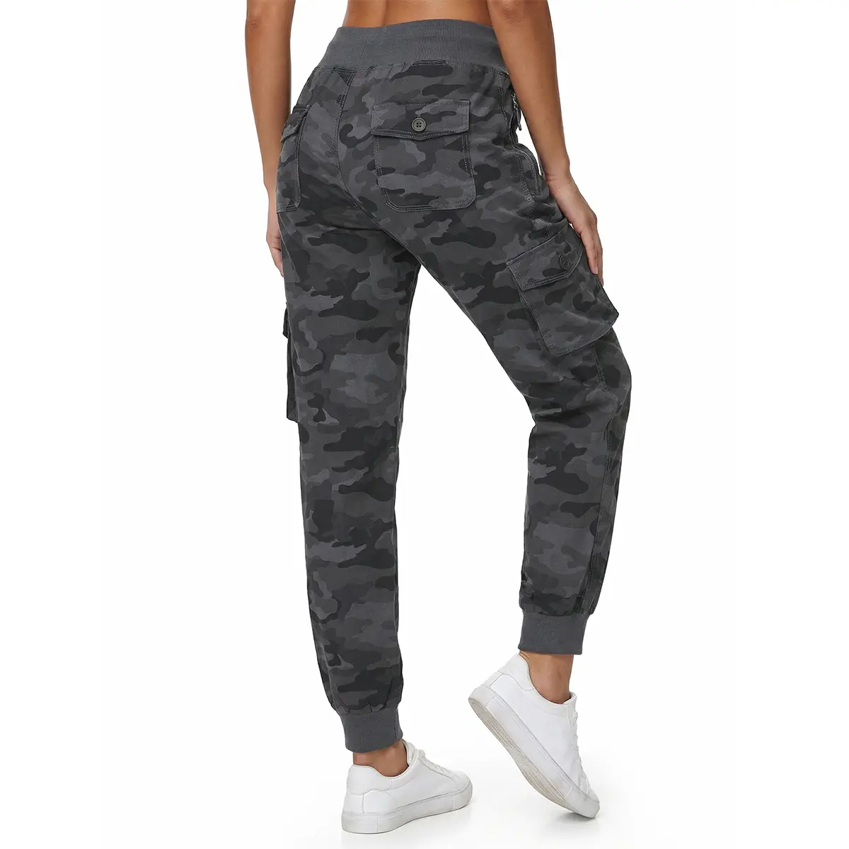 YSENTO Women's Camo Cargo Pants Lightweight Hiking Pants Outdoor Quick Dry Casual Travel Sweatpants Joggers Elastic Waist Button Pockets  #Monther's DAY #summervibes #outdoorfun