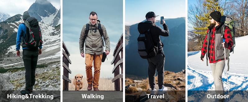 HOBIBEAR Wide Width Shoes Spring Autumn Sneakers Casual Shoes Mid-Cut Fashion Boots Comfortable Walking Shoes