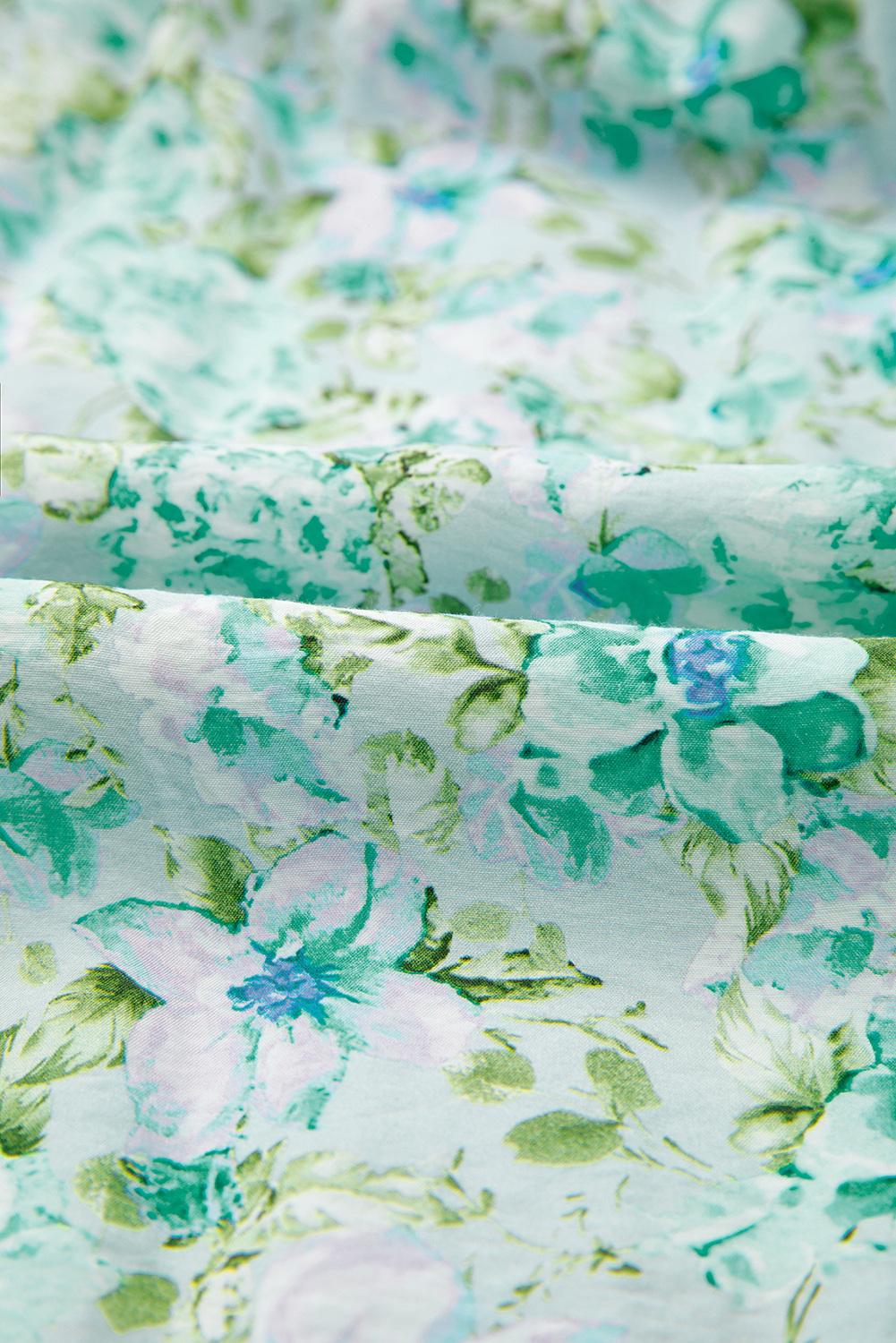 Mntaor Women's Floral Print Lace Tie Strap Dress Empire Waist Elegant Sleeveless Square Neck Maxi Dress for Casual Women - Womenswear