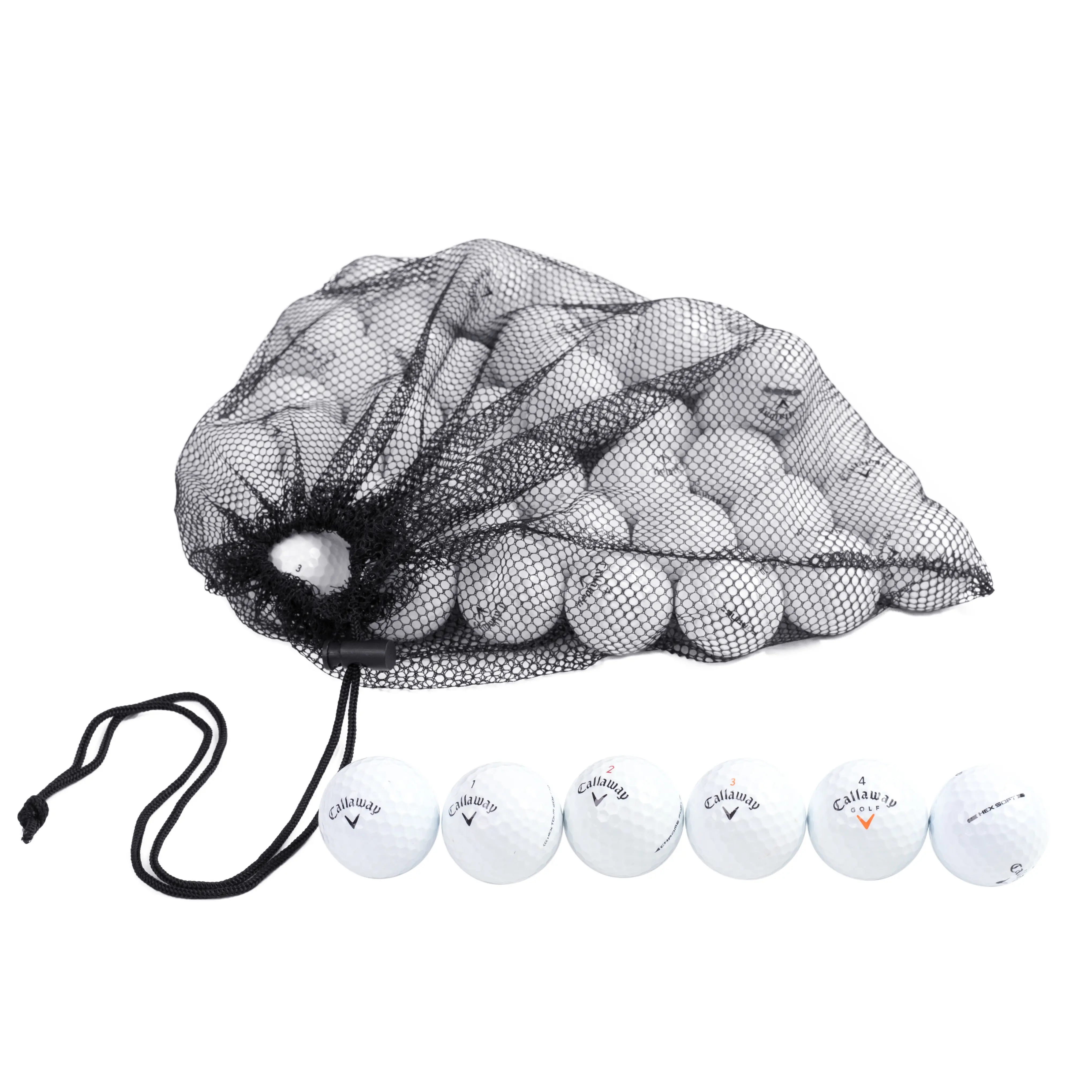 48 Count Callaway Brand Golf Balls Mix - Includes Mesh Reusable Bag