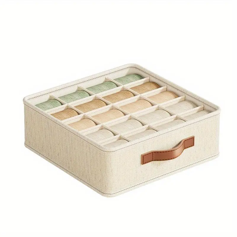 Underwear Storage Box, Multi-functional Drawer Organizer, Socks and Lingerie Storage Box, Home Organizer for Bedroom, Dormitory, Closet