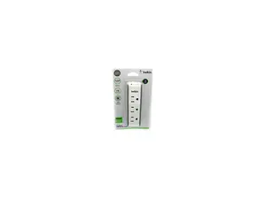 Belkin SurgePlus 2-Port USB Swivel Charger w/ 3 AC Outlets (10 Watts, Combined)