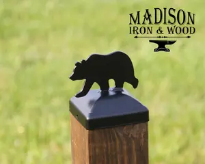 Bear Fence Post Cap