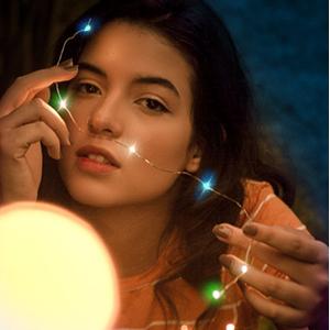 Minetom Fairy Lights Color Changing - 33FT 100 LED String Light with Remote, 16 Single Colors & 6 Holiday Colors,12 Modes, USB Fairy Lights for Bedroom, Easter Light for Indoor Classroom Christmas