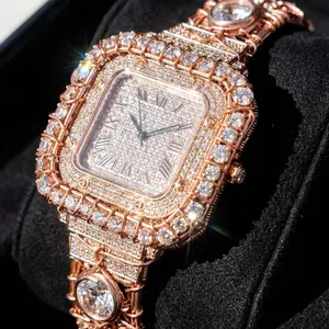 Copper And Rose Gold Wire Wrapped Moissanite Watch