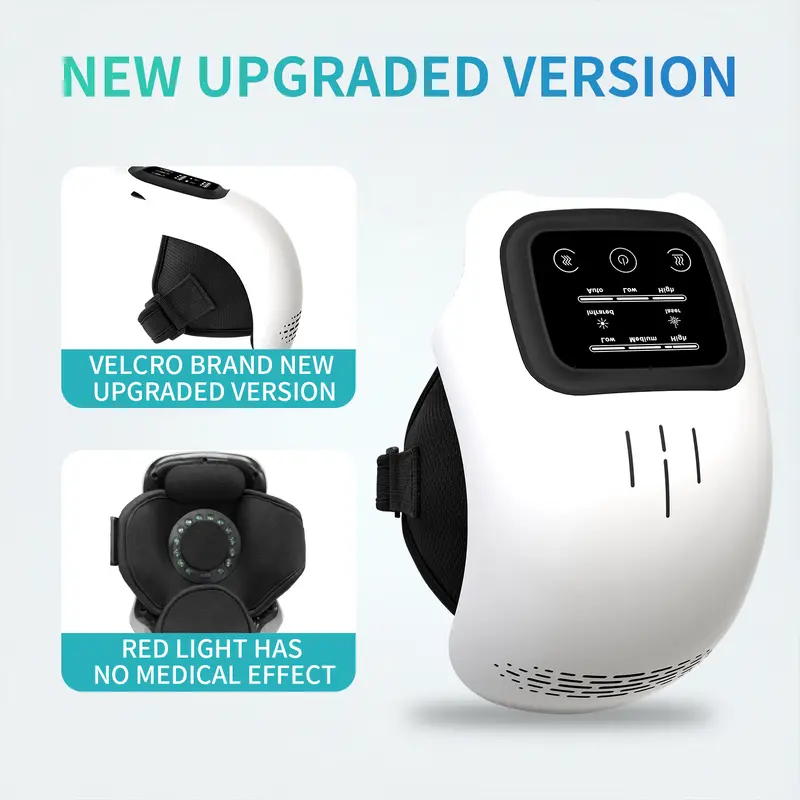 Product Introduction of Knee Massager,Cordless Knee Massager and Vibration,Adjustable Temperature Knee Massager with Clear Visible LED Screen Comfort 9