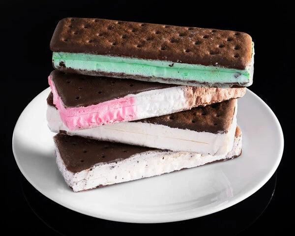 Astronaut Ice Cream: 4 Sandwich Flavors, Vanilla, Cookies and Cream, Mint Chocolate Chip, Neapolitan, Freeze-Dried Fresh Treats Snack Food - US Made Astronaut Ice Cream: 4 Sandwich Flavors, Vanilla, Cookies and Cream, Mint Chocolate Chip, Neapolitan, Freeze-Dried Fresh Treats Snack Food - US Made