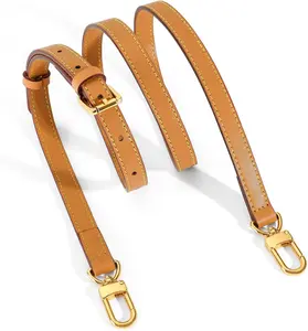 Leather Replacement Adjustable Shoulder Strap for L V Handbag Replacement Bag Strap