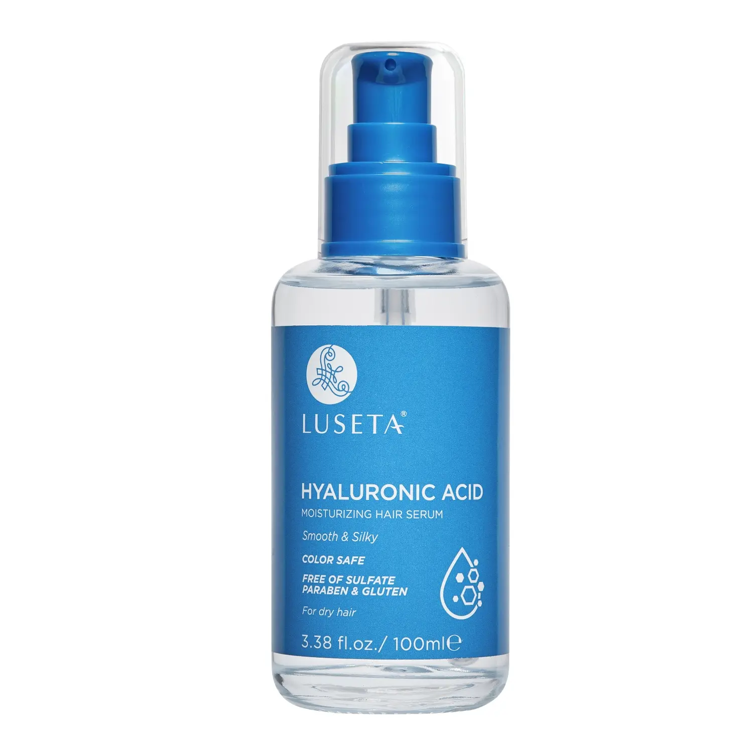 Luseta Hyaluronic Acid Moisturizing Hair Serum for Dry and Damaged Hair