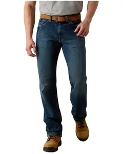 Ariat Men's Rebar M3 Loose Fit Sierra Wash Straight Jeans - 10022605
