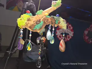Mushroom land suncatcher